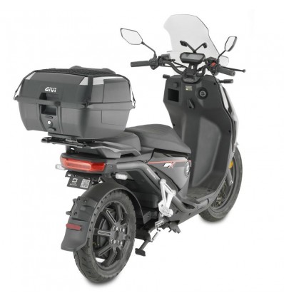 Baule Givi Monolock B45+ con schienalino e rete nero Baule Givi Monolock B45+ con schienalino e rete nero