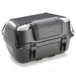 Baule Givi Monolock B45+ con schienalino e rete nero Baule Givi Monolock B45+ con schienalino e rete nero