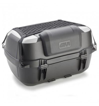 Baule Givi Monolock B45+ con schienalino e rete nero Baule Givi Monolock B45+ con schienalino e rete nero
