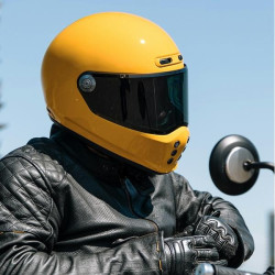 Casco HJC V10 monocolore grigio lucido Casco HJC V10 monocolore grigio lucido