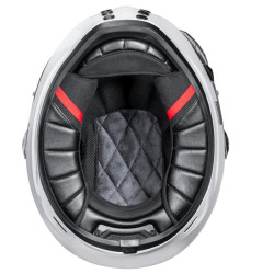 Casco HJC V10 monocolore grigio lucido Casco HJC V10 monocolore grigio lucido