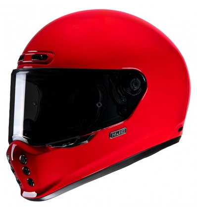Casco HJC V10 monocolore rosso lucido