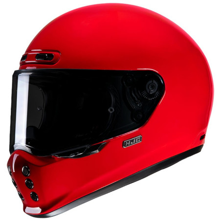 Casco HJC V10 monocolore rosso lucido