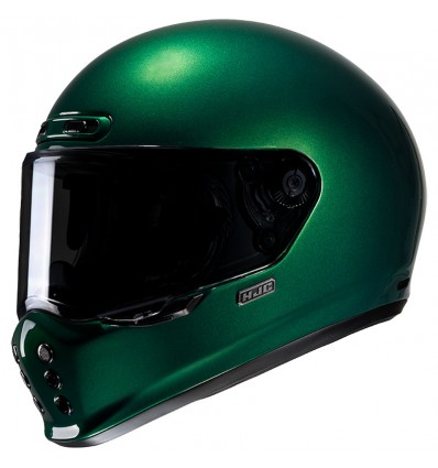 Casco HJC V10 monocolore verde metal
