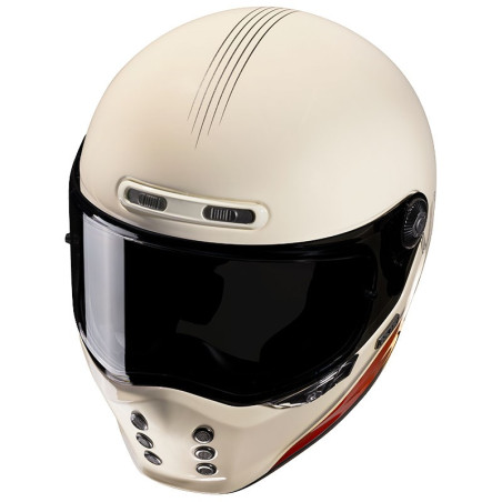 Casco HJC V10 Tami MC1 sabbia e rosso Casco HJC V10 Tami MC1 sabbia e rosso