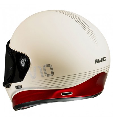 Casco HJC V10 Tami MC1 sabbia e rosso Casco HJC V10 Tami MC1 sabbia e rosso