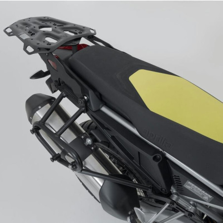 Telaio laterale SW-Motech per borse SLC su Aprilia Tuareg 660 Telaio laterale SW-Motech per borse SLC su Aprilia Tuareg 660