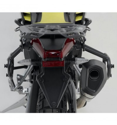 Telaio laterale SW-Motech per borse SLC su Aprilia Tuareg 660 Telaio laterale SW-Motech per borse SLC su Aprilia Tuareg 660