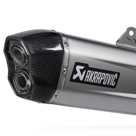 Marmitta Akrapovic Slip On Titanio per Aprilia Tuareg 660 Marmitta Akrapovic Slip On Titanio per Aprilia Tuareg 660