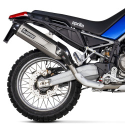 Marmitta Akrapovic Slip On Titanio per Aprilia Tuareg 660 Marmitta Akrapovic Slip On Titanio per Aprilia Tuareg 660