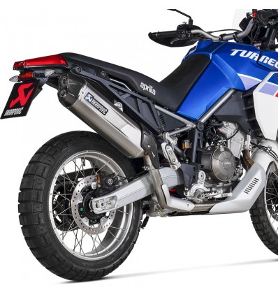 Marmitta Akrapovic Slip On Titanio per Aprilia Tuareg 660 Marmitta Akrapovic Slip On Titanio per Aprilia Tuareg 660