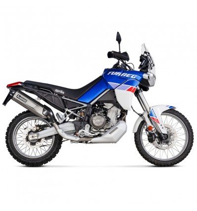 Marmitta Akrapovic Slip On Titanio per Aprilia Tuareg 660 Marmitta Akrapovic Slip On Titanio per Aprilia Tuareg 660