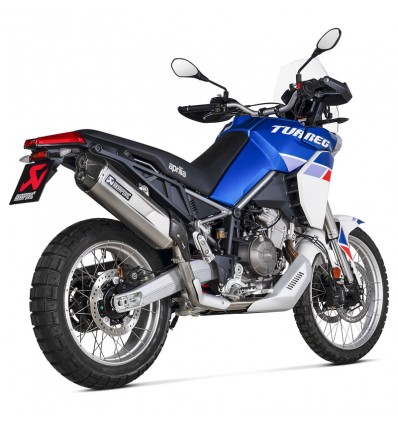 Marmitta Akrapovic Slip On Titanio per Aprilia Tuareg 660 Marmitta Akrapovic Slip On Titanio per Aprilia Tuareg 660