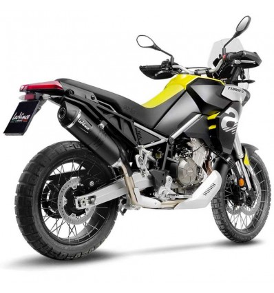 Terminale Leovince LV ONE Evo Black per Aprilia Tuareg 660