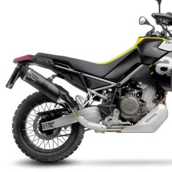 Terminale Leovince LV ONE Evo Black per Aprilia Tuareg 660