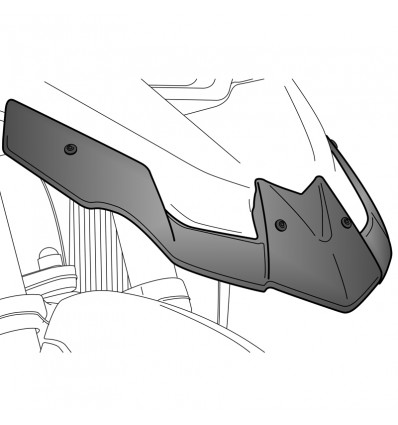 Becco anteriore Puig per Aprilia Tuareg 660 Becco anteriore Puig per Aprilia Tuareg 660
