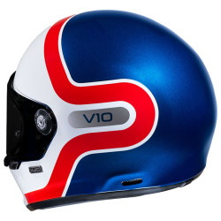Casco HJC V10 Grape MC21 bianco, rosso e blu Casco HJC V10 Grape MC21 bianco, rosso e blu