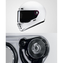 Casco HJC V10 Grape MC1SF nero e rosso Casco HJC V10 Grape MC1SF nero e rosso