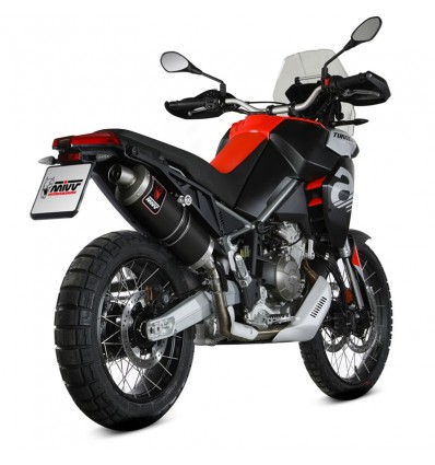 Terminale Mivv Dakar Black per Aprilia Tuareg 660 Terminale Mivv Dakar Black per Aprilia Tuareg 660