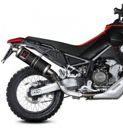 Terminale Mivv Dakar Black per Aprilia Tuareg 660 Terminale Mivv Dakar Black per Aprilia Tuareg 660