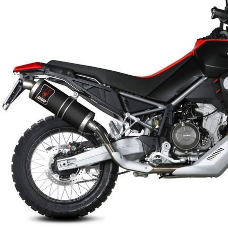 Terminale Mivv Dakar Black per Aprilia Tuareg 660 Terminale Mivv Dakar Black per Aprilia Tuareg 660