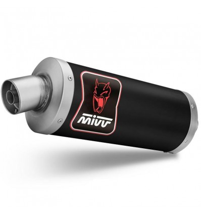 Terminale Mivv Dakar Black per Honda CRF 1100L Africa Twin e Adv