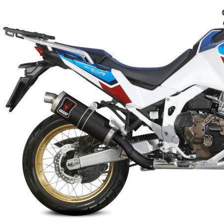 Terminale Mivv Dakar Black per Honda CRF 1100L Africa Twin e Adv