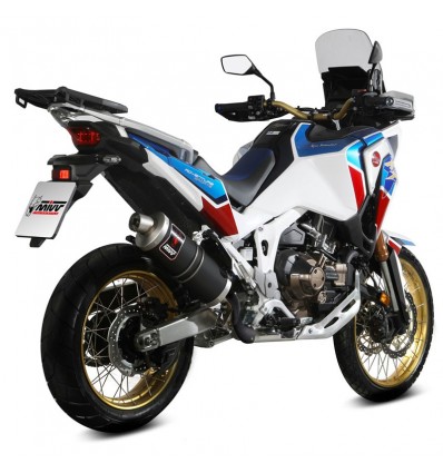 Terminale Mivv Dakar Black per Honda CRF 1100L Africa Twin e Adv