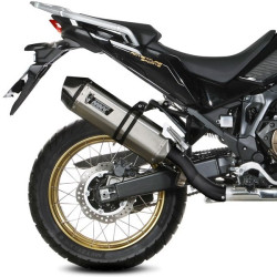 Terminale Mivv Speed Edge Inox per Honda CRF 1100L Africa Twin e Adv