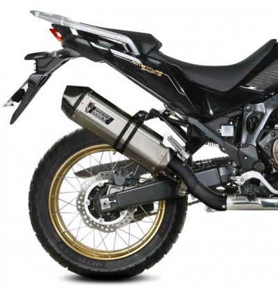 Terminale Mivv Speed Edge Inox per Honda CRF 1100L Africa Twin e Adv