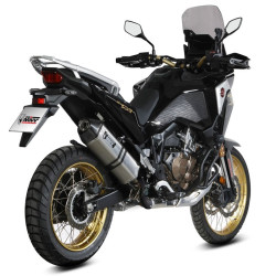 Terminale Mivv Speed Edge Inox per Honda CRF 1100L Africa Twin e Adv