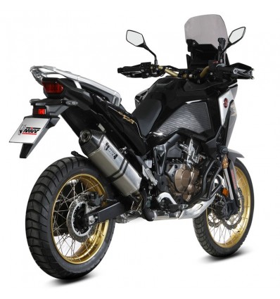 Terminale Mivv Speed Edge Inox per Honda CRF 1100L Africa Twin e Adv