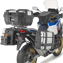 Portavaligie laterale Givi PL ONE-FIT Monokey su Honda CRF 1100L Africa Twin Portavaligie laterale Givi PL ONE-FIT Monokey su Honda CRF 1100L Africa Twin