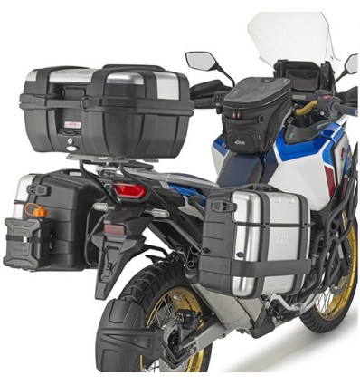 Portavaligie laterale Givi PL ONE-FIT Monokey su Honda CRF 1100L Africa Twin Portavaligie laterale Givi PL ONE-FIT Monokey su Honda CRF 1100L Africa Twin