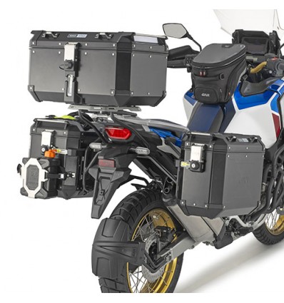 Portavaligie laterale Givi PL ONE-FIT Monokey Cam-Side per Honda CRF 1100L Africa Twin Adventure Sport Portavaligie laterale Givi PL ONE-FIT Monokey Cam-Side per Honda CRF 1100L Africa Twin Adventure Sport