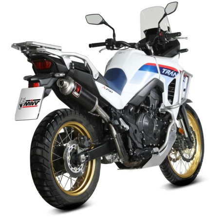 Terminale Mivv Dakar Black per Honda XL 750 Transalp Terminale Mivv Dakar Black per Honda XL 750 Transalp