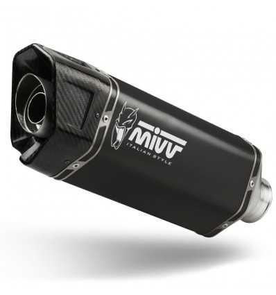Terminale Mivv SR-1 Black per Kymco AK 550 dal 2021