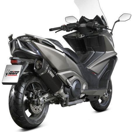 Terminale Mivv SR-1 Black per Kymco AK 550 dal 2021 Terminale Mivv SR-1 Black per Kymco AK 550 dal 2021