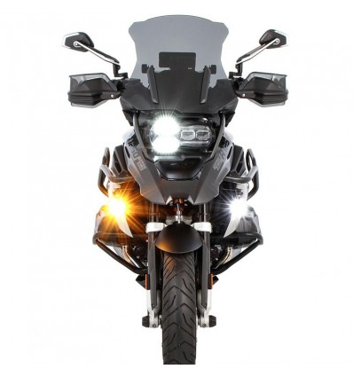 Coppia di faretti led multifunzione Wunderlich Dayron per BMW R1250 GS e GS Adventure Coppia di faretti led multifunzione Wunderlich Dayron per BMW R1250 GS e GS Adventure