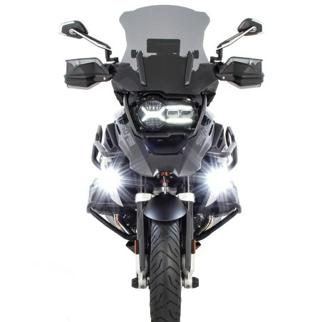 Coppia di faretti led multifunzione Wunderlich Dayron per BMW R1250 GS e GS Adventure Coppia di faretti led multifunzione Wunderlich Dayron per BMW R1250 GS e GS Adventure
