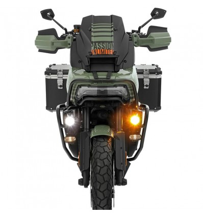 Coppia di faretti led multifunzione Wunderlich Dayron per Harley Davidson Pan America Coppia di faretti led multifunzione Wunderlich Dayron per Harley Davidson Pan America