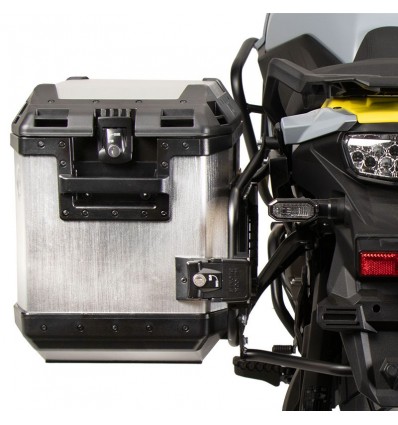 Set completo telai laterali e valige Hepco & Becker Cutout per Suzuki V-Strom 800 DE Set completo telai laterali e valige Hepco & Becker Cutout per Suzuki V-Strom 800 DE
