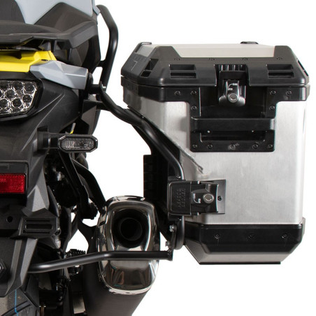 Set completo telai laterali e valige Hepco & Becker Cutout per Suzuki V-Strom 800 DE Set completo telai laterali e valige Hepco & Becker Cutout per Suzuki V-Strom 800 DE