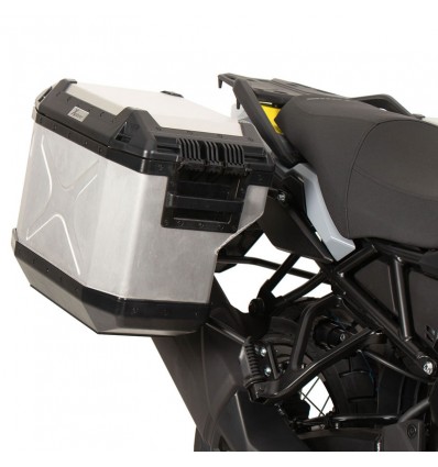 Set completo telai laterali e valige Hepco & Becker Cutout per Suzuki V-Strom 800 DE Set completo telai laterali e valige Hepco & Becker Cutout per Suzuki V-Strom 800 DE