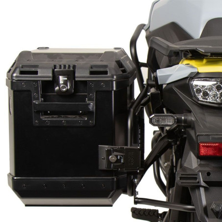 Set completo telai laterali e valige Hepco & Becker Cutout per Suzuki V-Strom 800 DE Set completo telai laterali e valige Hepco & Becker Cutout per Suzuki V-Strom 800 DE