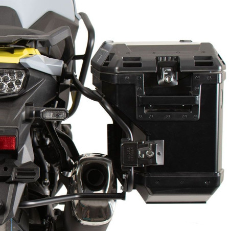 Set completo telai laterali e valige Hepco & Becker Cutout per Suzuki V-Strom 800 DE Set completo telai laterali e valige Hepco & Becker Cutout per Suzuki V-Strom 800 DE