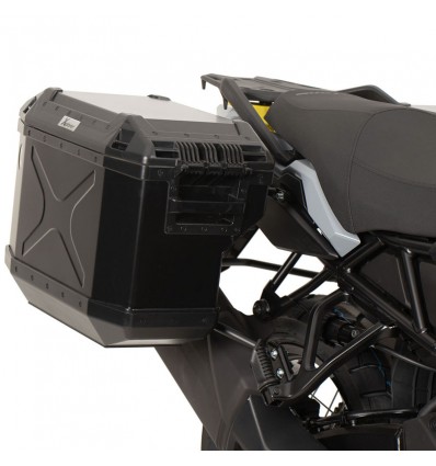 Set completo telai laterali e valige Hepco & Becker Cutout per Suzuki V-Strom 800 DE Set completo telai laterali e valige Hepco & Becker Cutout per Suzuki V-Strom 800 DE