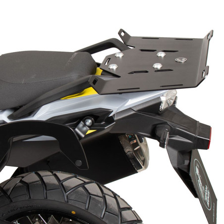 Estensione in alluminio Hepco & Becker per portapacchi su Suzuki V-Strom 800 DE Estensione in alluminio Hepco & Becker per portapacchi su Suzuki V-Strom 800 DE