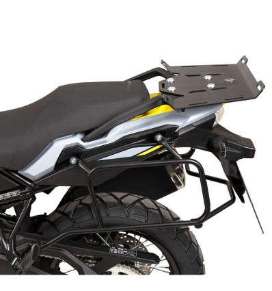 Estensione in alluminio Hepco & Becker per portapacchi su Suzuki V-Strom 800 DE Estensione in alluminio Hepco & Becker per portapacchi su Suzuki V-Strom 800 DE