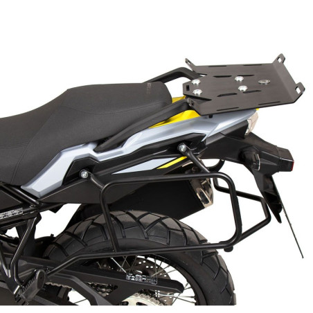 Estensione in alluminio Hepco & Becker per portapacchi su Suzuki V-Strom 800 DE Estensione in alluminio Hepco & Becker per portapacchi su Suzuki V-Strom 800 DE